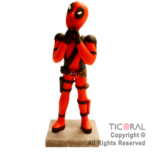 ADOR DEADPOOL PORCELANA FRIA x 1